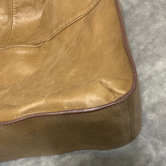 HOBO Gold Leather Hobo Bag - Picture 8 of 9